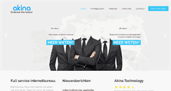 Desktop Screenshot of akinatech.com